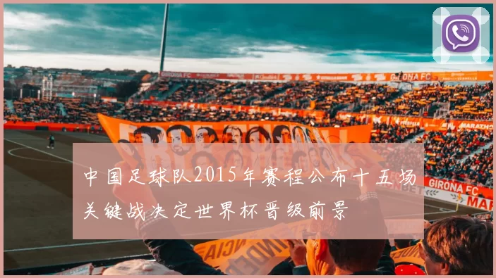 中国足球队2015年赛程公布十五场关键战决定世界杯晋级前景
