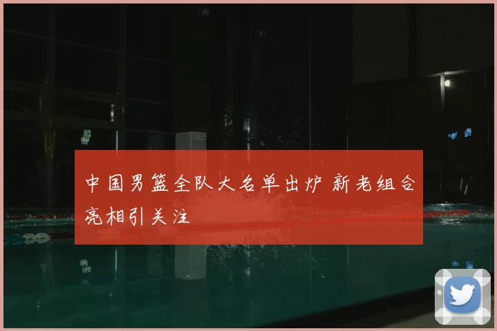 中国男篮全队大名单出炉 新老组合亮相引关注