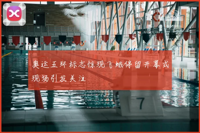 奥运五环标志惊现飞蛾停留开幕式现场引发关注